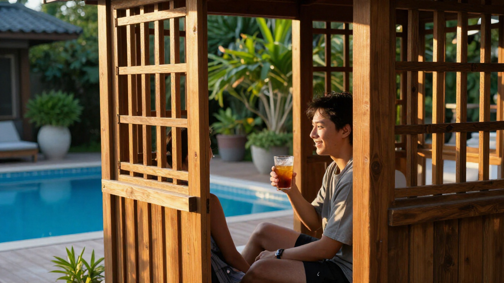 best wood gazebo kit
