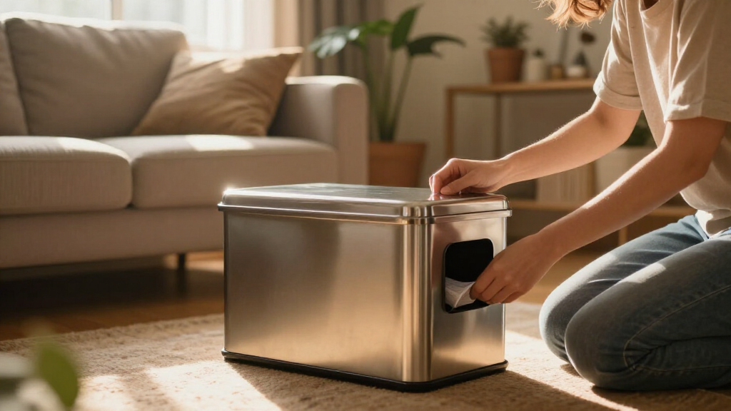 best stainless steel litter box enclosure