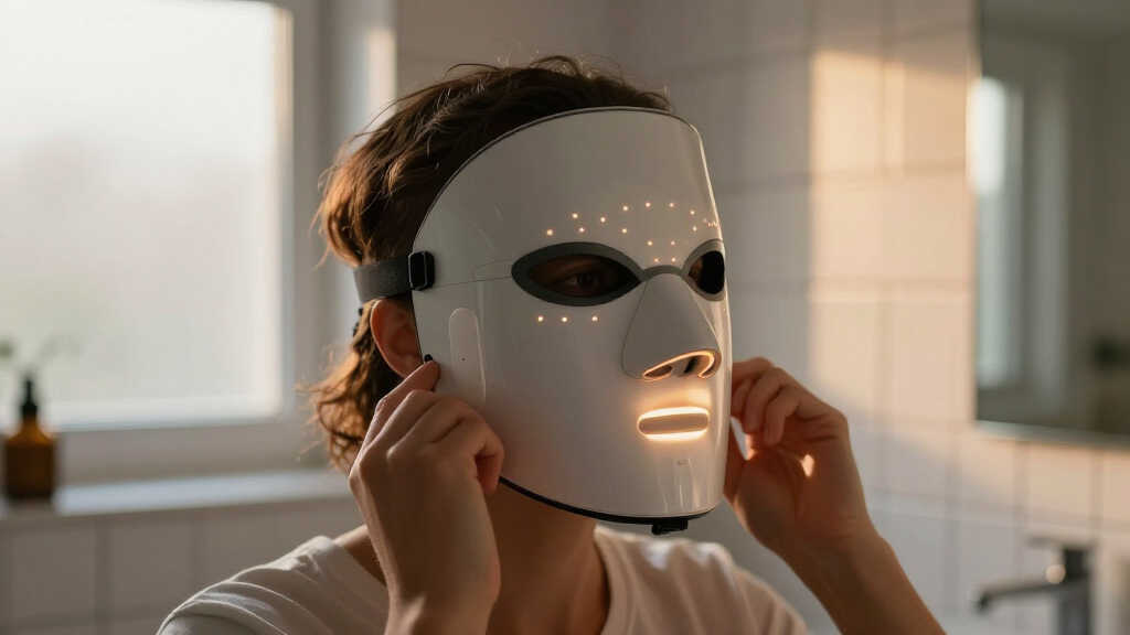 best led mask with rechargeable battery
