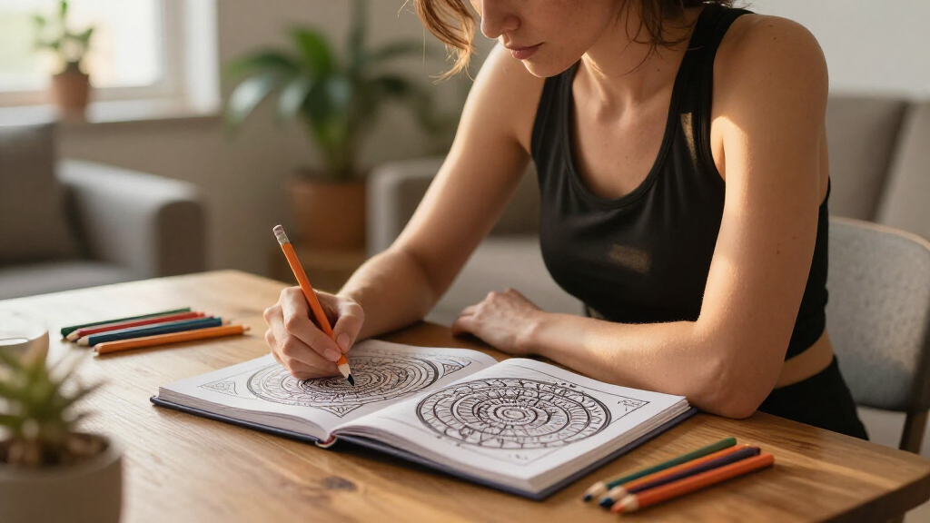 anxiety relief adult coloring books