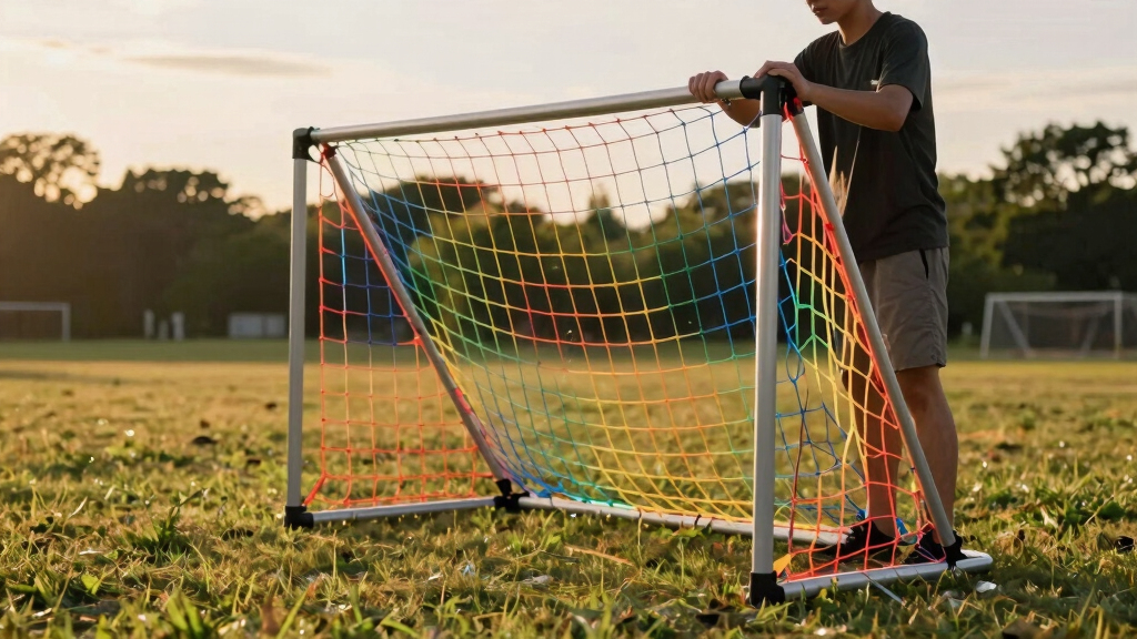 soccer fan portable goal sets