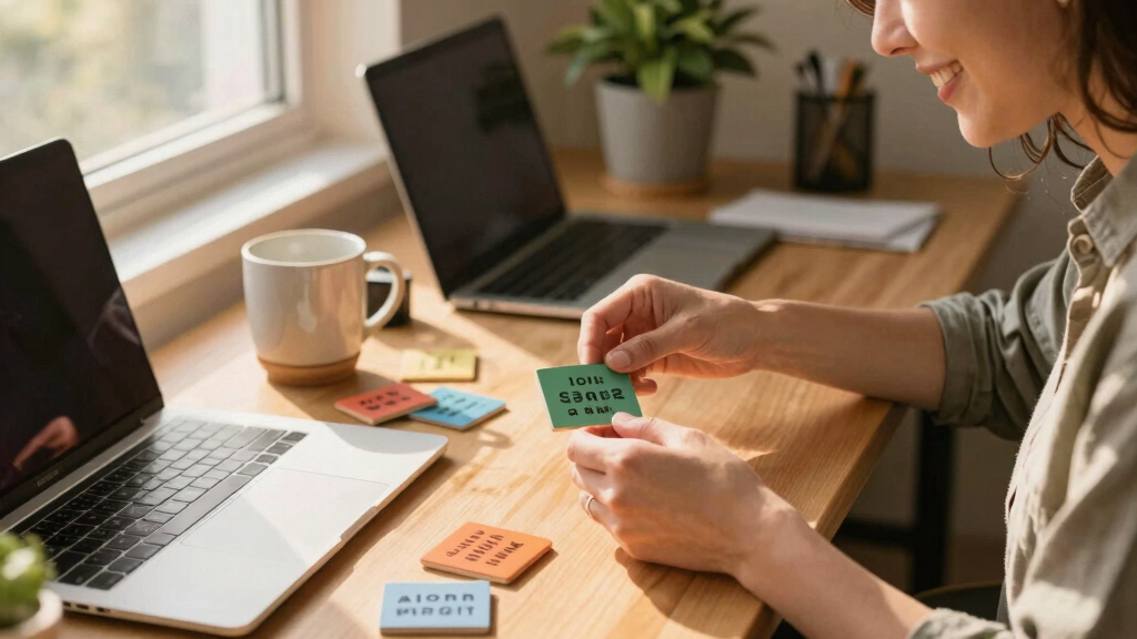 motivational quote desk accessories