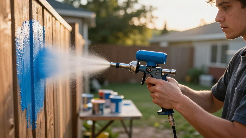 pneumatic paint sprayer