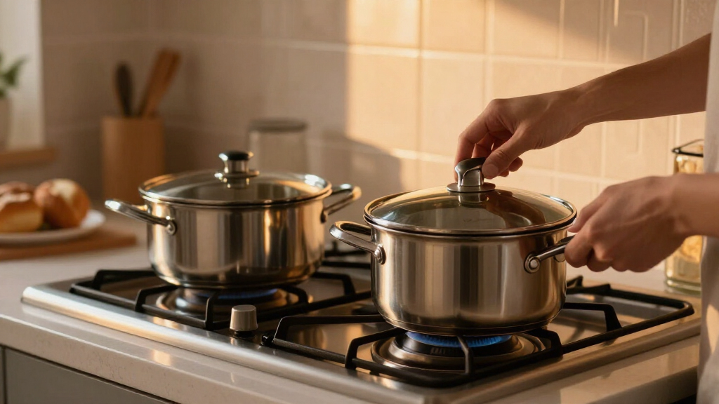 stainless cookware set for induction