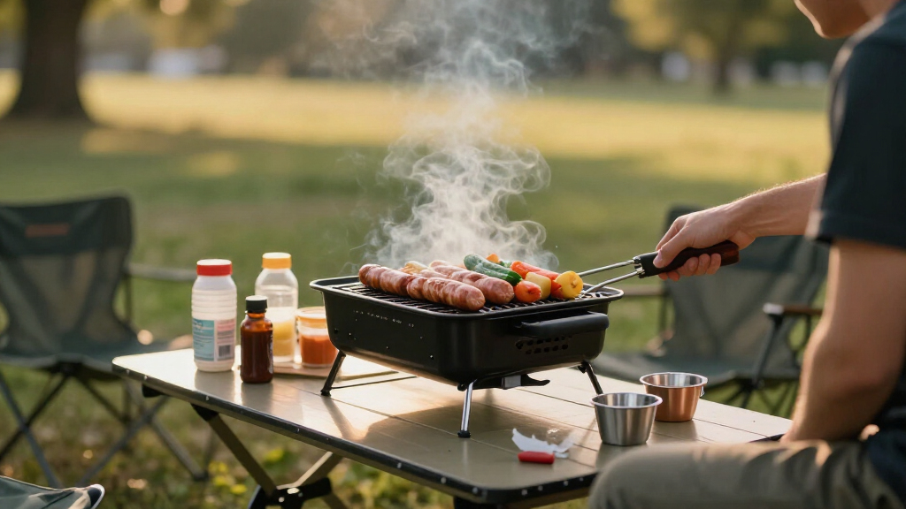 portable tailgating grills