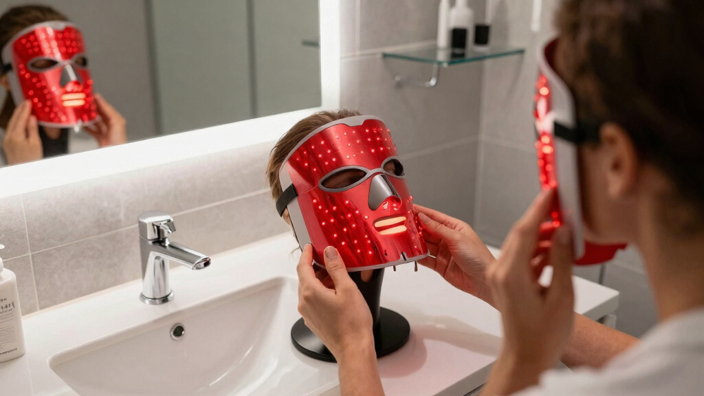 red light therapy masks