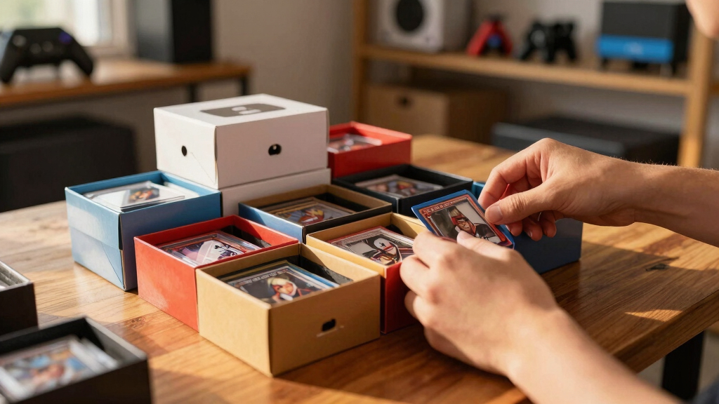TCG card storage boxes