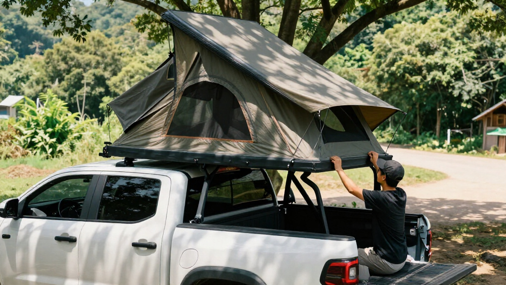 roof tents for full size crew cab with short bed