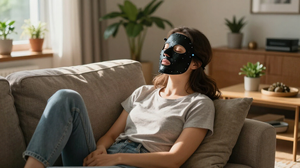 led light mask for acne