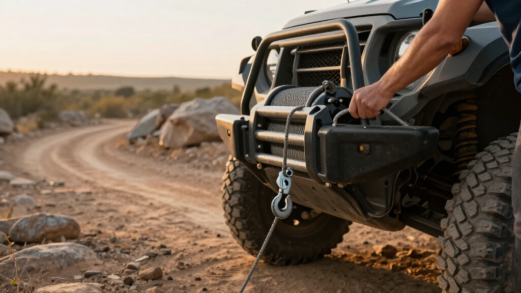 offroad vehicle winches