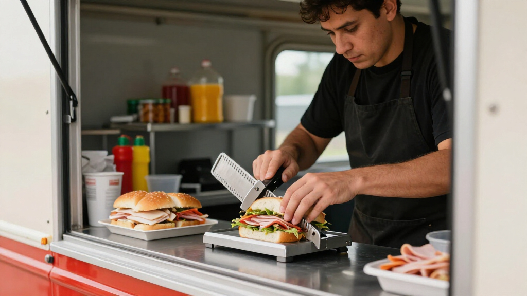 best food truck slicer for portion control
