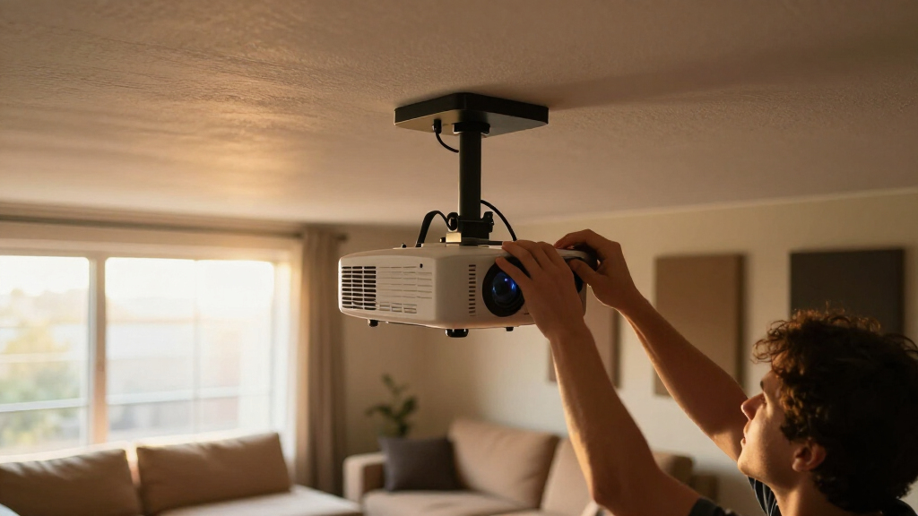 best projector ceiling mount for heavy projector