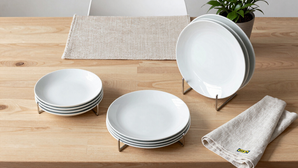 best IKEA plate holders for storage