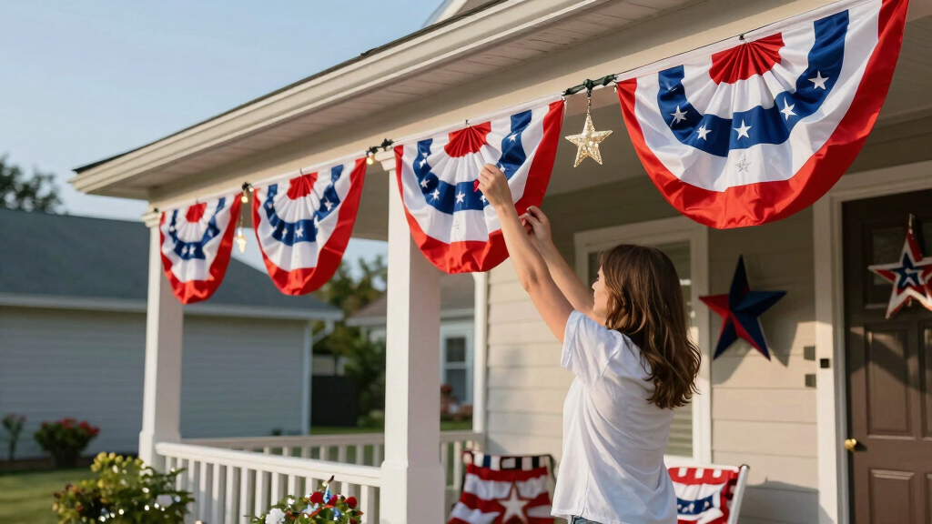 patriotic 4th of July decor