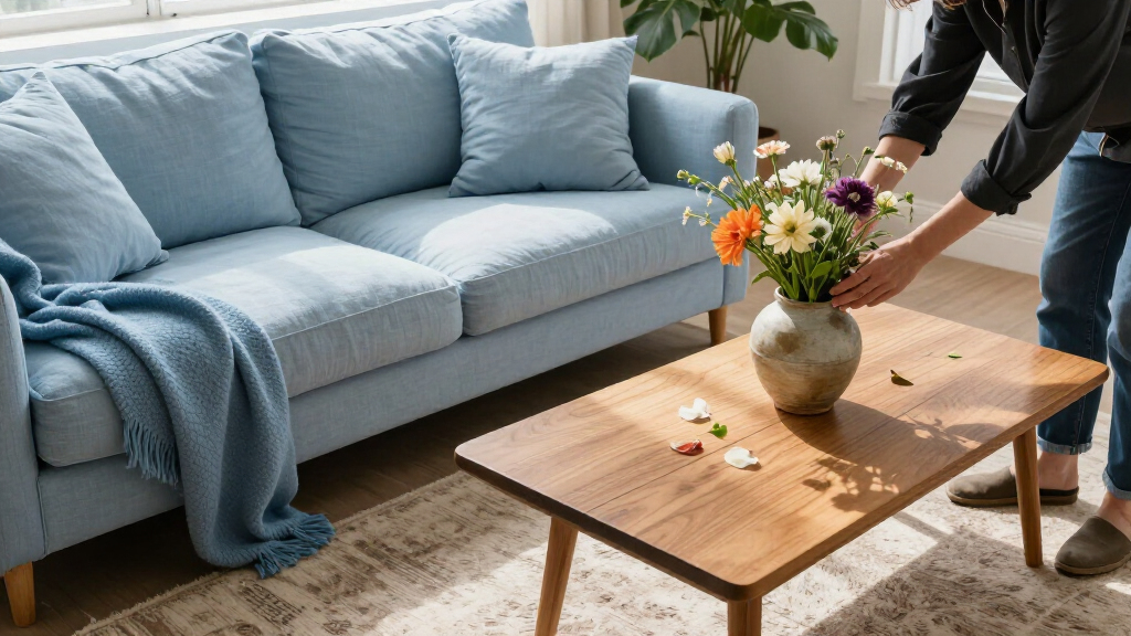 best soft blue home decor
