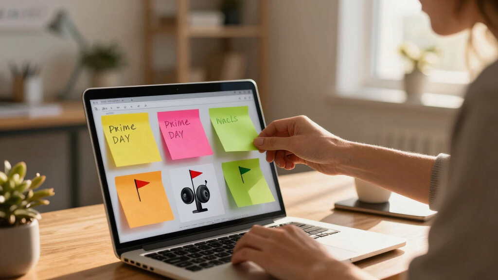 self stick notes and flags prime day deals