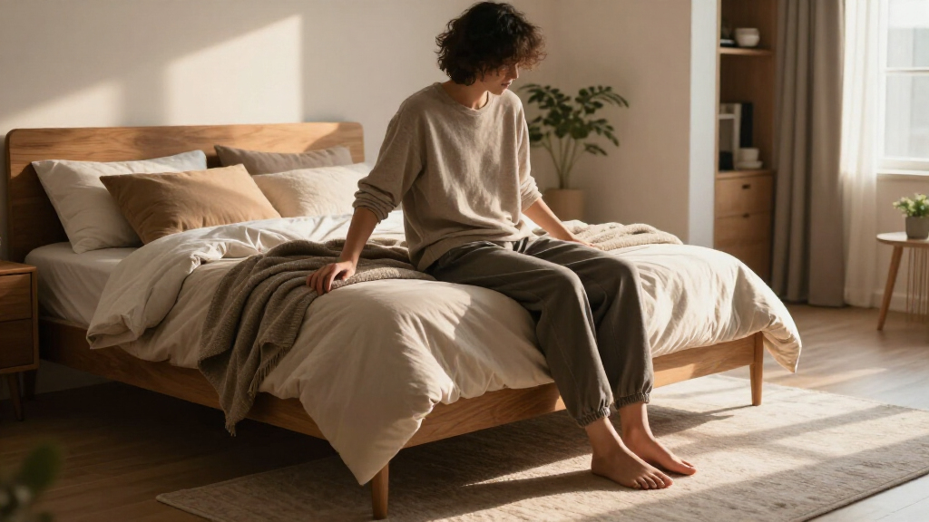 bedroom furniture set for a post divorce reset
