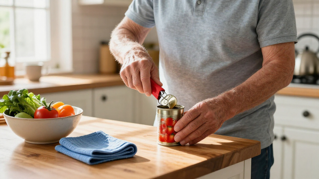 easy grip can openers for seniors