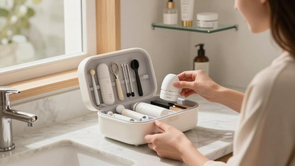 best beauty device organizer case premium
