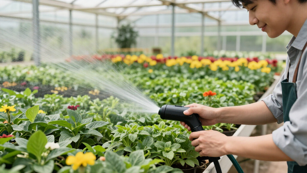 automated greenhouse watering systems
