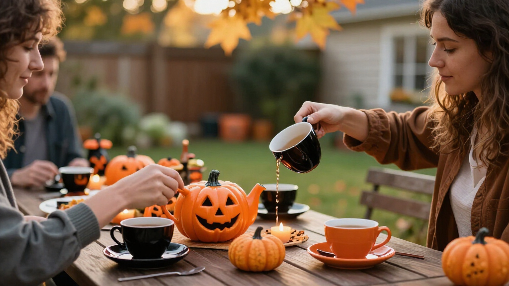 halloween tea party supplies