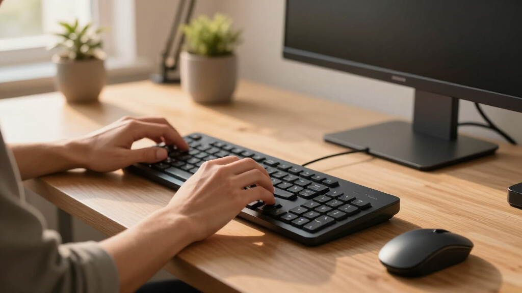 ergonomic keyboard and mouse sets