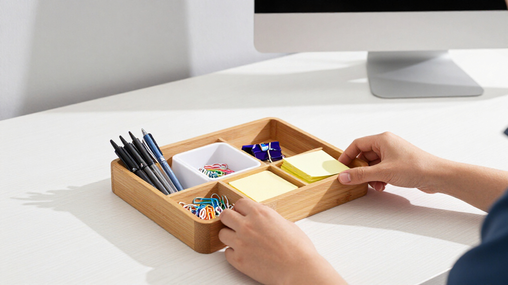 compact desk organizers
