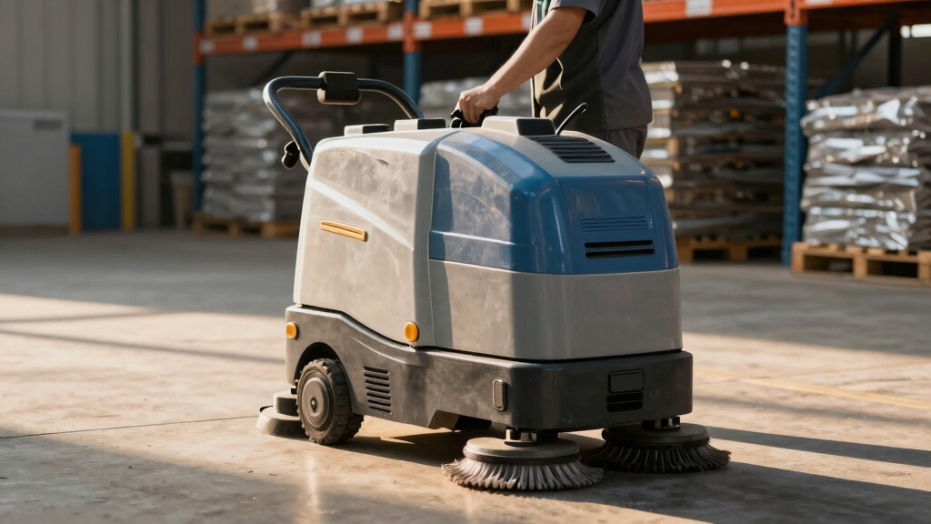 industrial floor scrubbers