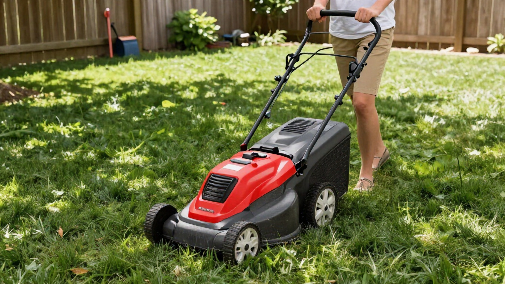 electric lawn mower