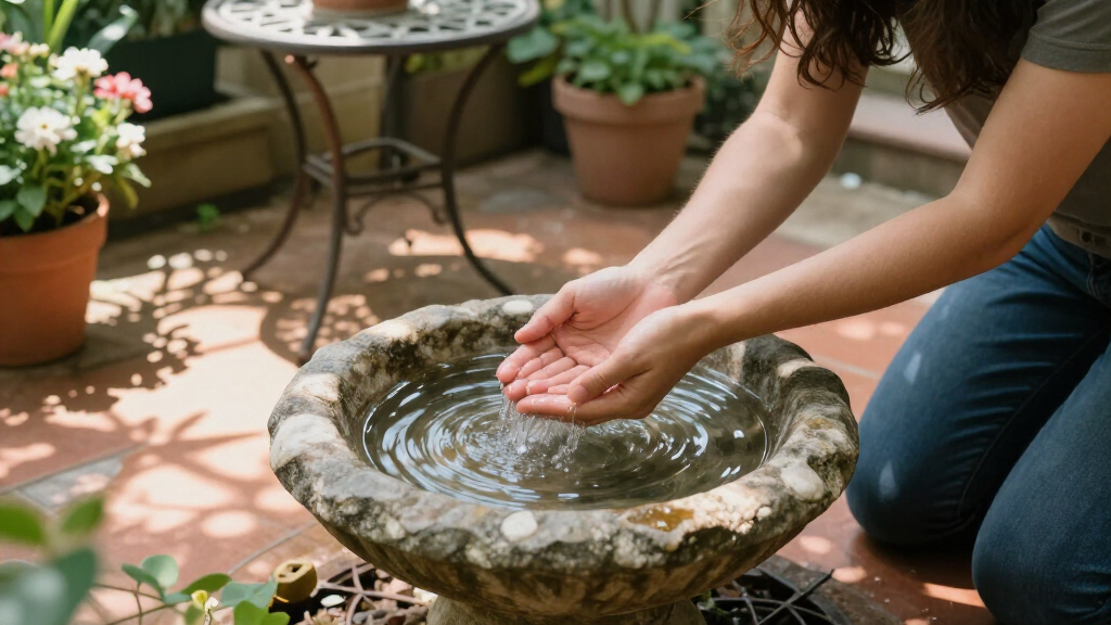 bird bath