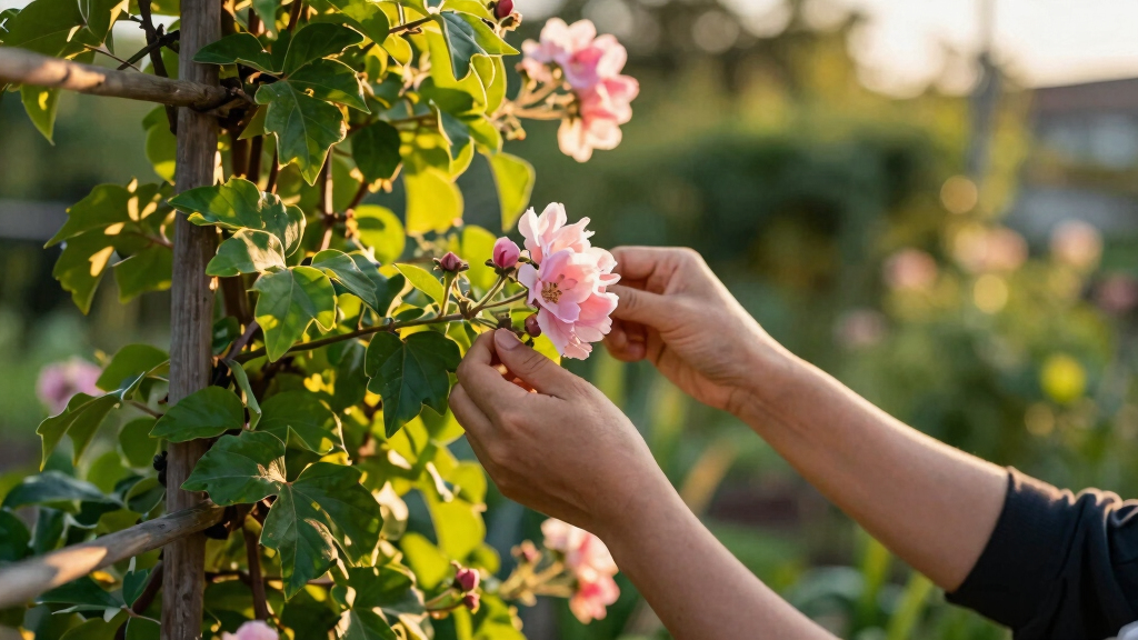 best flowering climbing vines