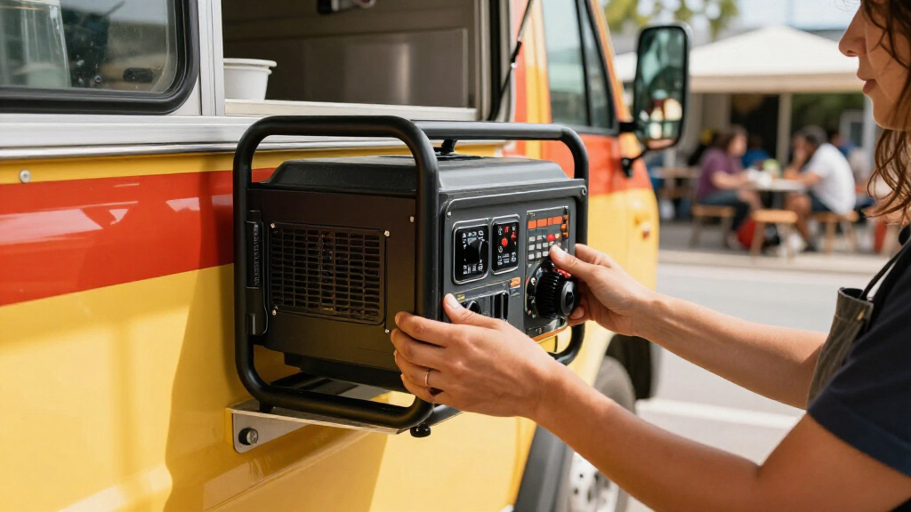 best quiet inverter generators for food trucks