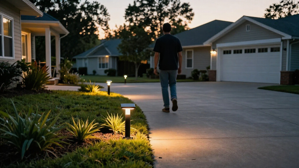solar powered driveway lights