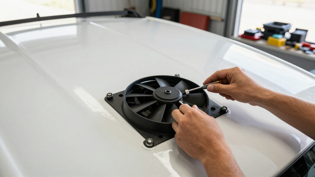 ford transit roof vent fan