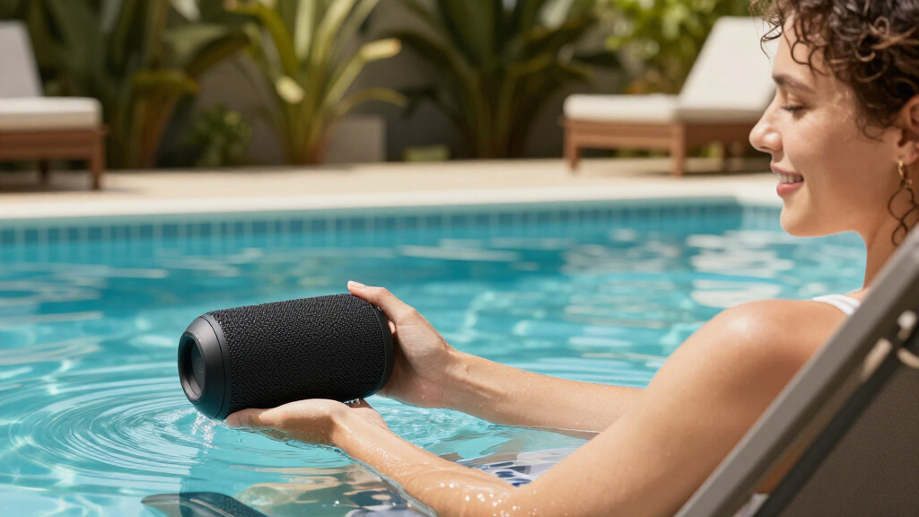 wireless floating pool speakers