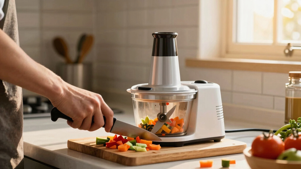 compact electric food choppers