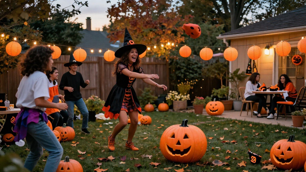 Halloween party games
