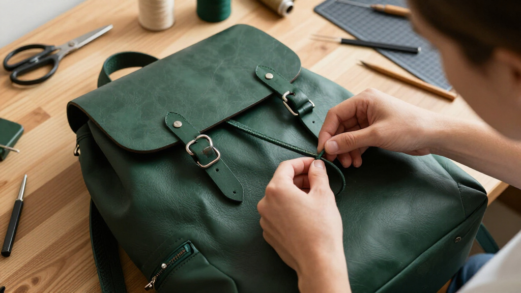 premium vegan leather backpacks