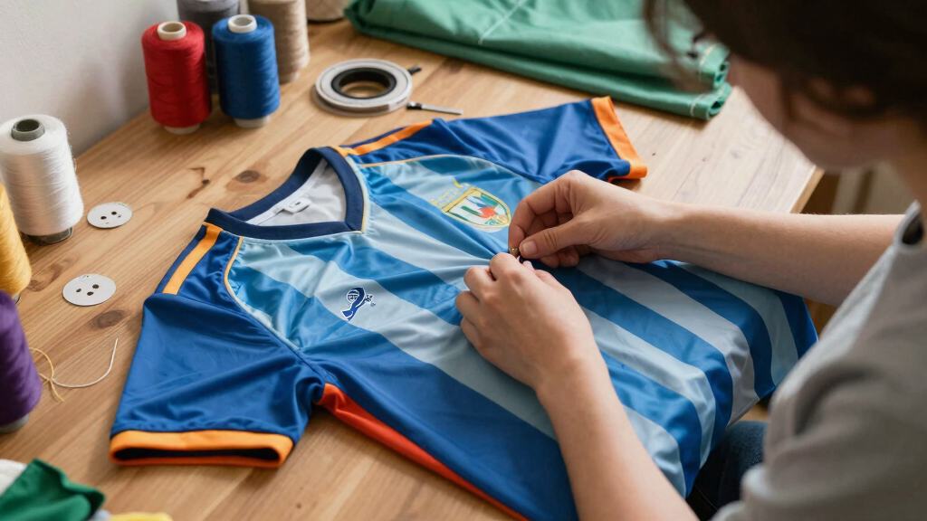 couples matching soccer jerseys