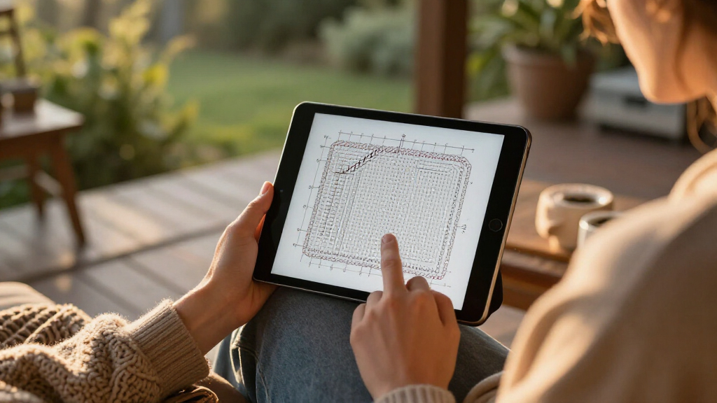 best tablet for reading knitting charts