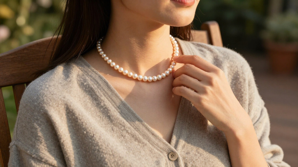 pearl necklace sets
