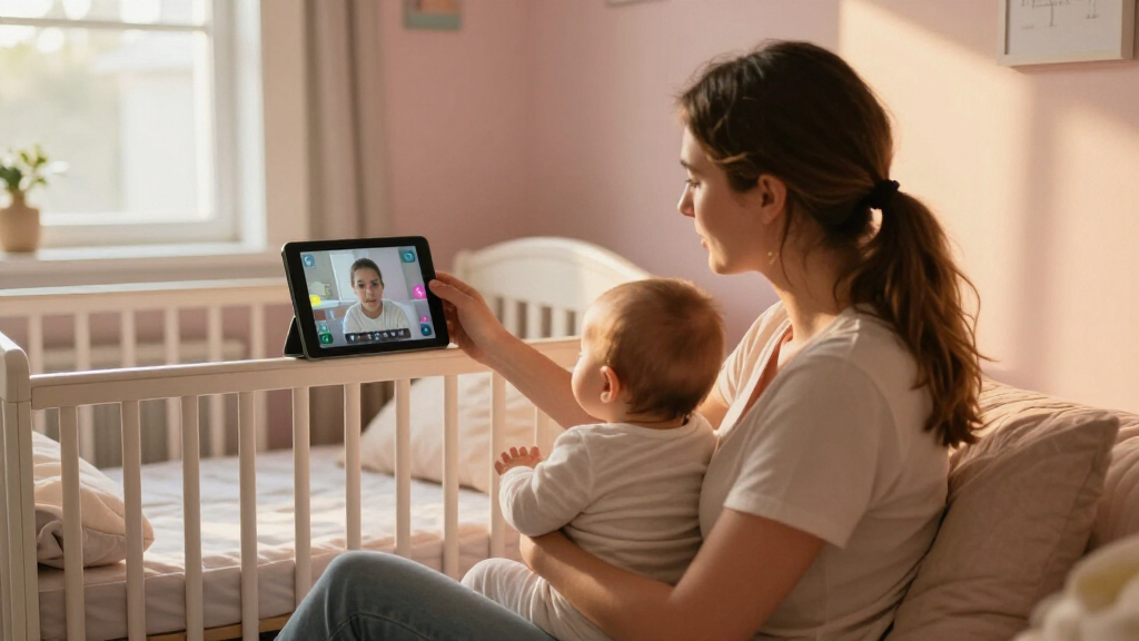 baby monitor with video and audio