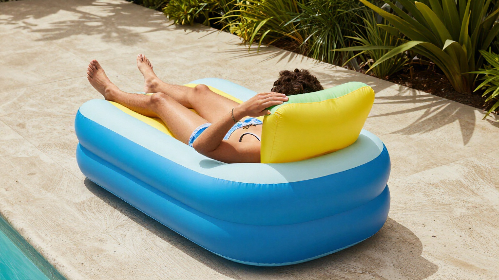 inflatable pool loungers