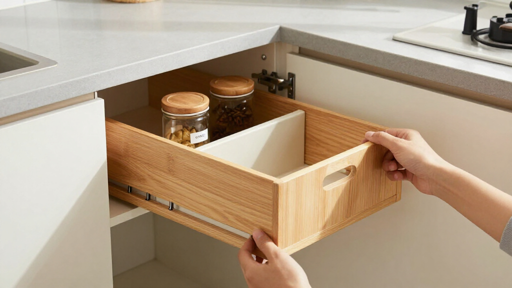 best narrow kitchen storage solutions