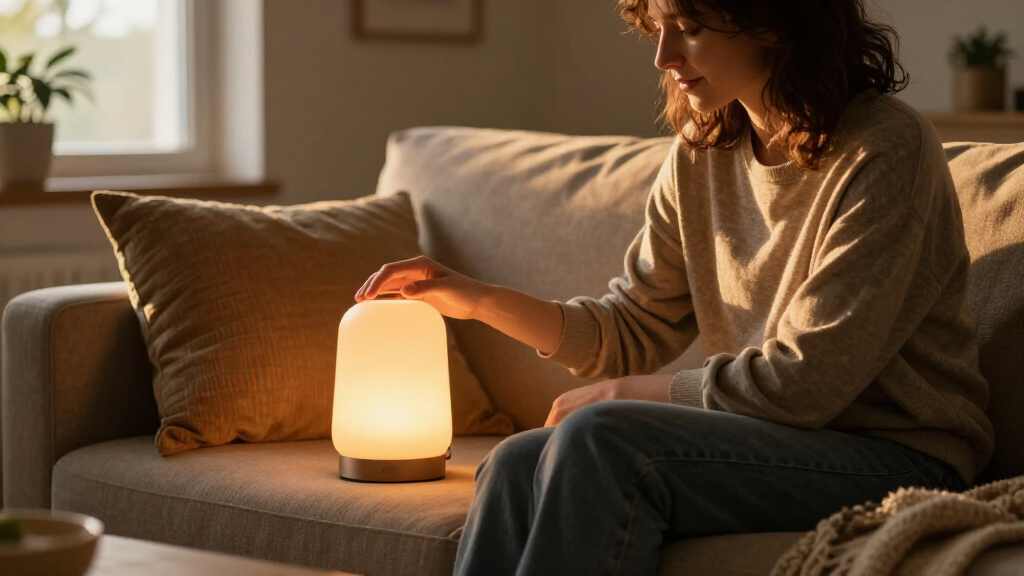 sad lamp for winter blues light therapy