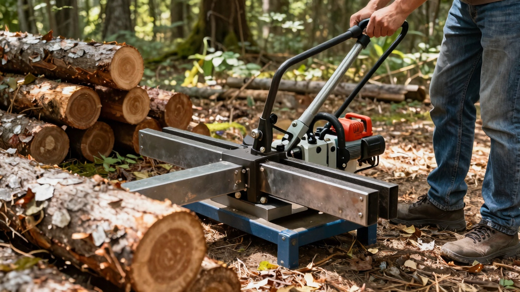 gas-powered log splitters
