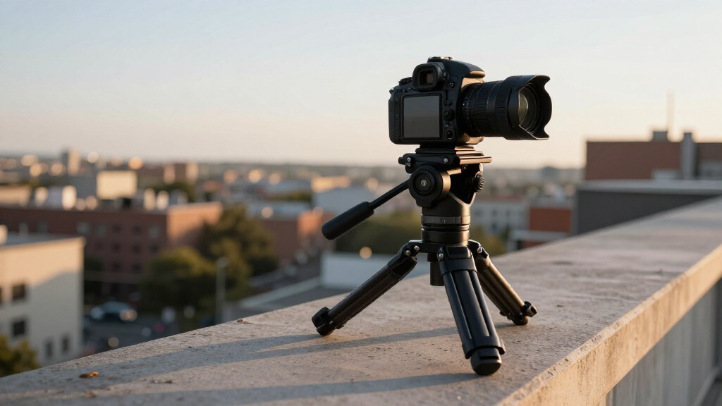 fluid head video tripod professional