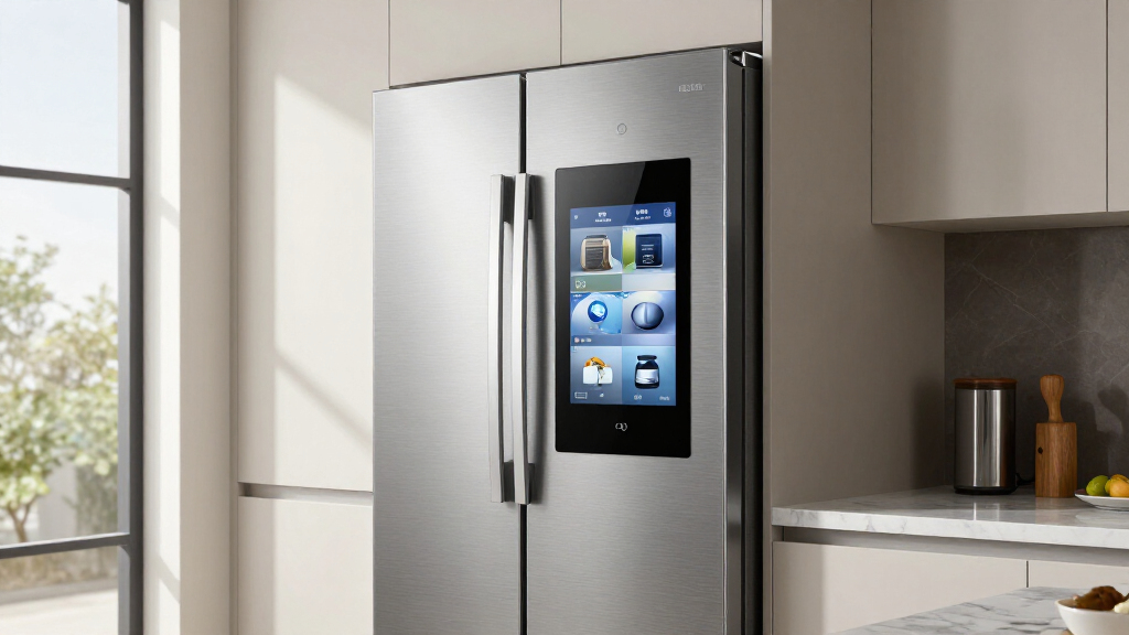smart refrigerator french door