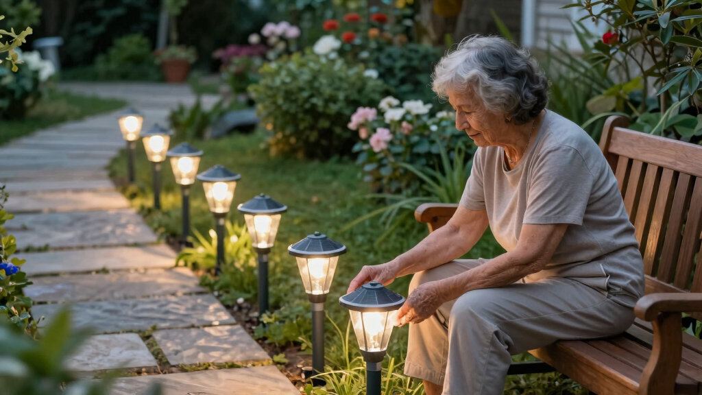 solar garden lights