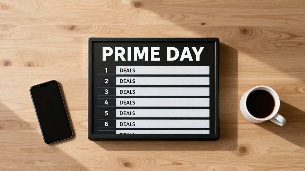 display scheduling board prime day deals